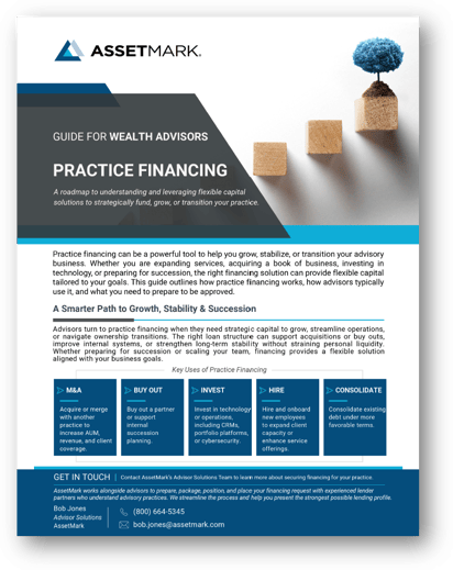 AssetMark - Advisor Financing - Overview 2026