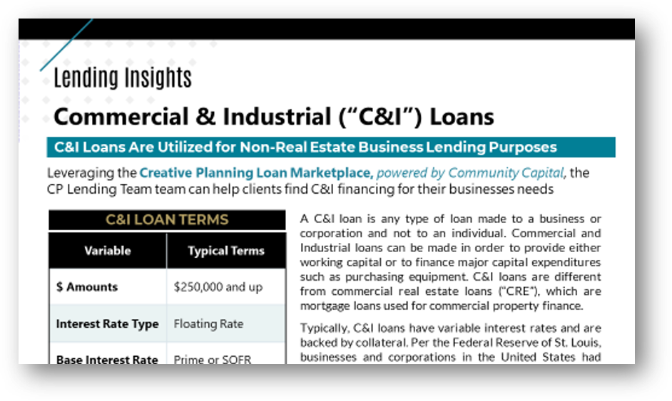 CP - CI Education Piece