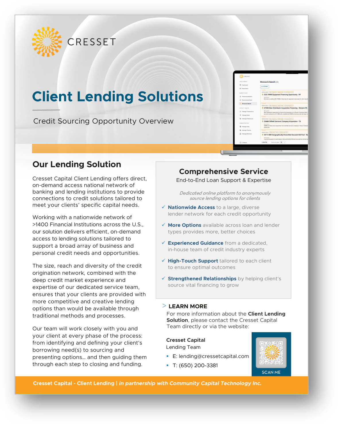 Cresset Capital - Overview Snapshot Cresset Capital - Overview Snapshot