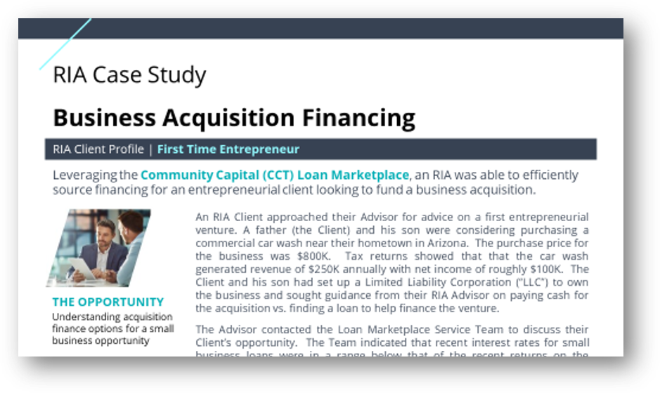 JMG - Business Acquisition Case Study