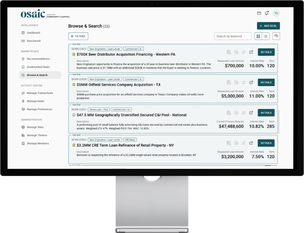 Osaic Loan Marketplace Osaic Loan Marketplace