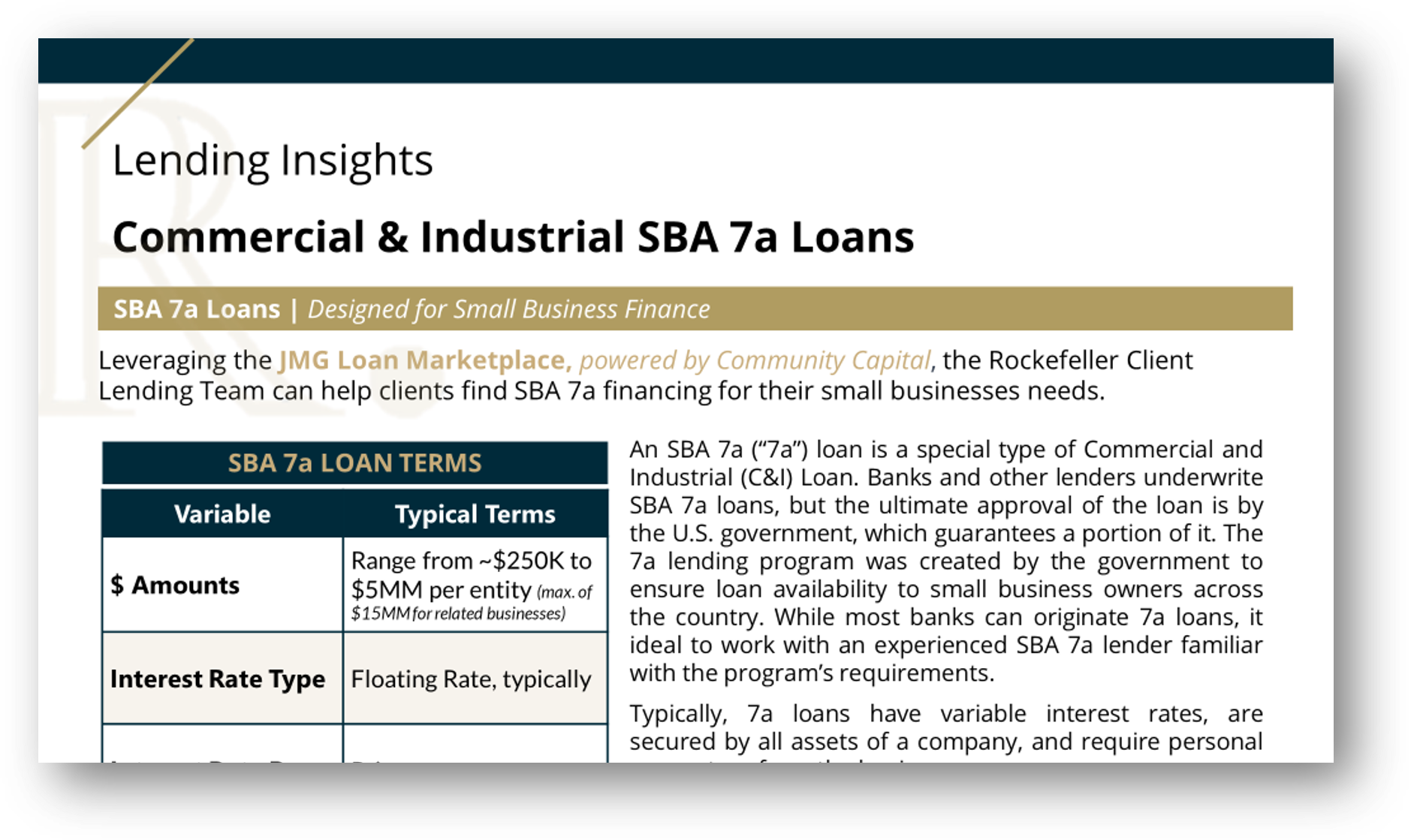 Rockefeller - 7a Snapshot