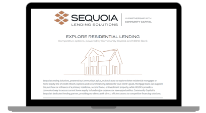 Sequoia - Residential Lending Screen Sequoia - Residential Lending Screen